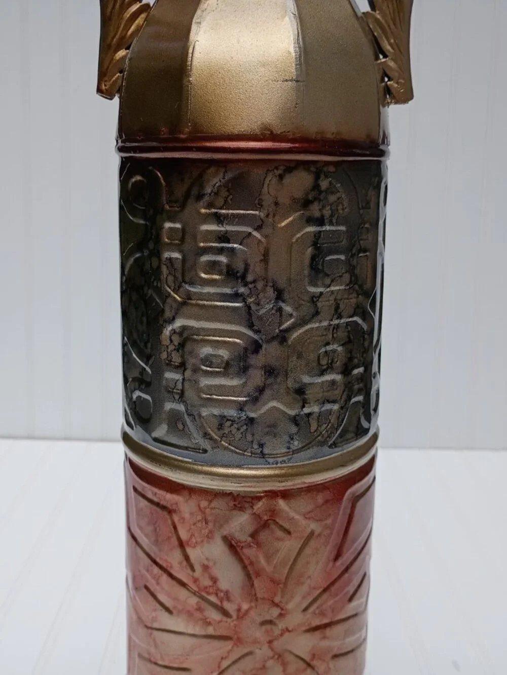 Tall Metal Floor Vase 23